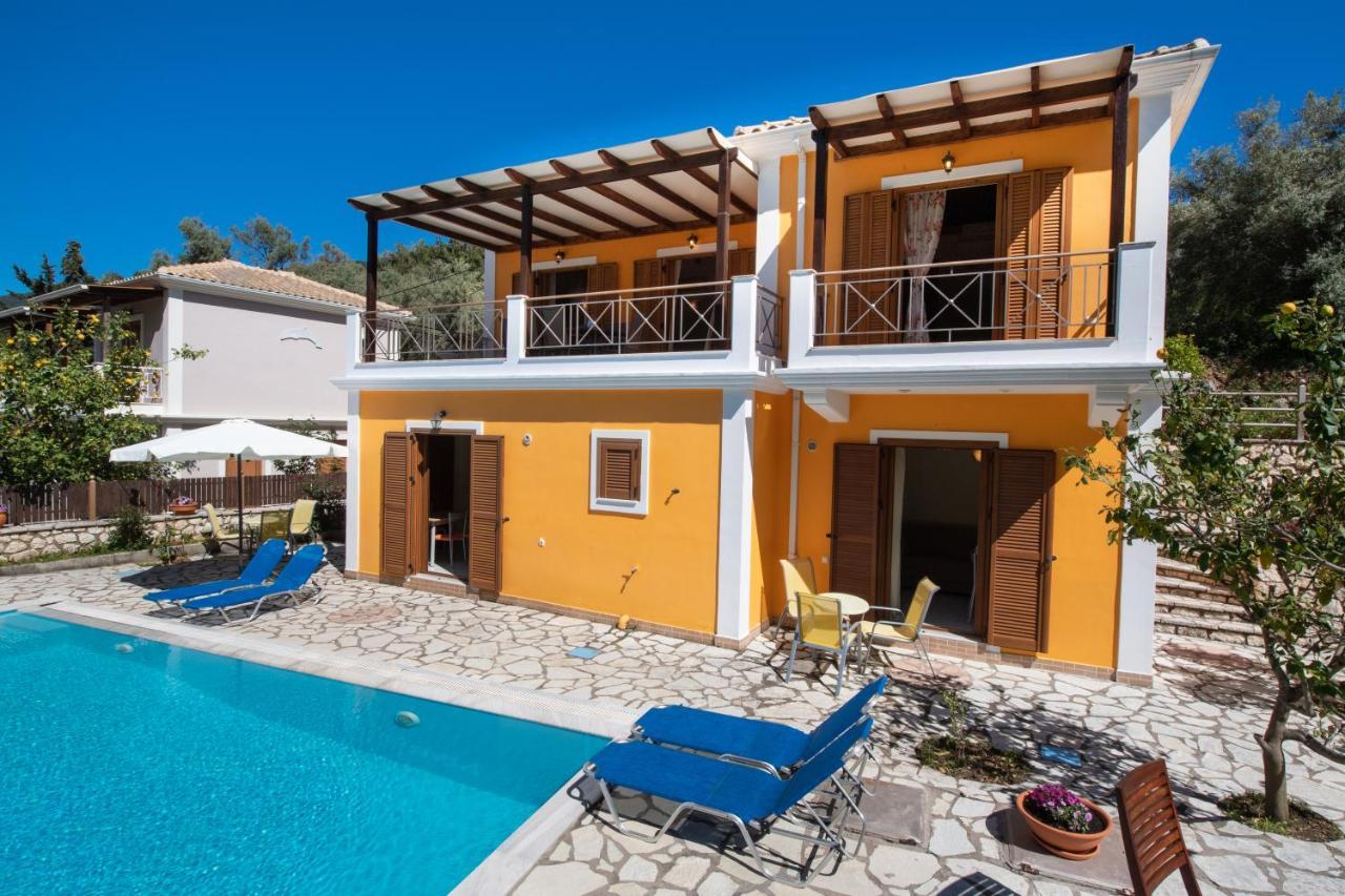 Delphinus Villas-Villa Nikitas Áyios Nikítas エクステリア 写真